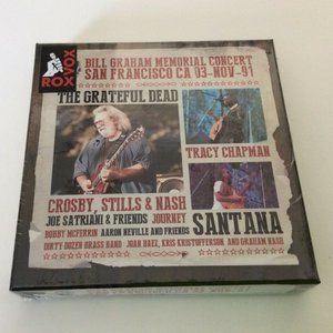 Bill Graham Memorial Concert 5-CD ~ Grateful Dead, CSNY, Santana, etc ~ Sealed!